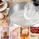 Миксер с чашей из нержавеющей стали 4,5л 1300Вт R.6601B 4.5L RAF Черный с серым