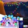 Гирлянда Матовый шарик 10м с приложением APP Bluetooth USB + пульт SFK-03