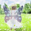 Крила феї світлодіодне підсвічування, музика на батарейці Wings of Fairie Рожеві