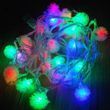 Гірлянда-нитка внутрішня Їжачки пухнасті 5м String-Lights 40Plastic-1 Різнокольорова