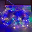 Гірлянда лінійна внутрішня 220V 200LED 4566 AND 106-10 Прозорий провід, мультиколор