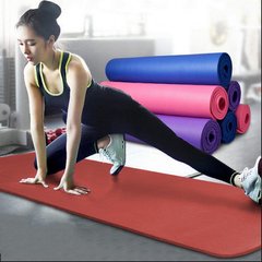 Коврик для йоги и фитнеса Power System Fitness Yoga Красный