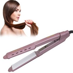 Праску випрямляч для волосся Gemei GM 2957 Рожевий