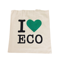 Эко-сумка шоппер I Love ECO