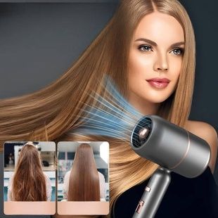 Фен для волос складной дорожный hair dryer AND LY-1113 Серый