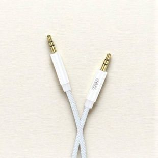 Кабель AUX XO NB-R211C 3.5mm to 3.5MM Білий