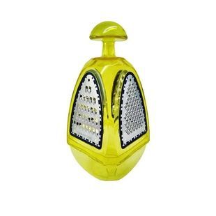 Тертка Benson BN-989 4-гранна з контейнером та кришкою Жовта