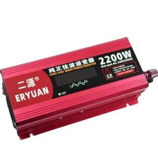 Перетворювач напруги з 12V-220V 2200W Чистий синус + LCD Power Inverter