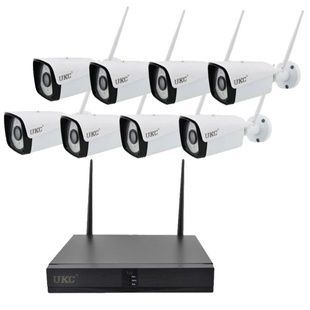 Комплект видеонаблюдения 8 камер UKC DVR KIT 6678 WiFi