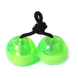 Шарики светодиодные антистресс Thumb chucks в коробочке Салатовые