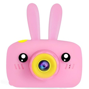 Детский фотоаппарат Baby Photo Camera Rabbit с автофокусом Х-500 Розовый