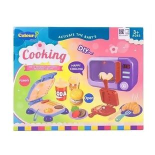 Набор теста для лепки 6 цветов с формами DIY Cooking