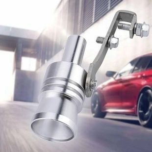 Автомобільний турбо звуковий свисток на вихлопну трубу Turbo Sound Big Сірий