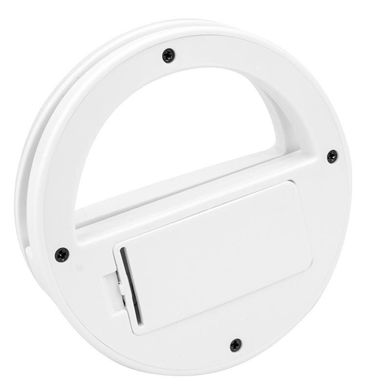 Світлодіодне селфі-кільце з USB-зарядкою Selfie Ring Light Білий