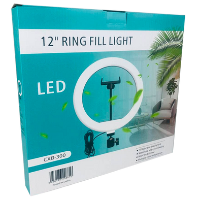 Светодиодная кольцевая лампа Ring Fill Light RL 12/CXB-300 (диаметр 30 см)
