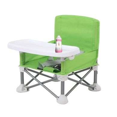 Складаний тканинний стіл для годування Baby Seat Зелений