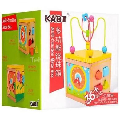 Игрушка деревянная для изучения геометрических фигур Kabi Box