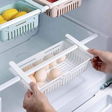 Органайзер у холодильник Strechable Hanging Storage Rack розсувний Білий