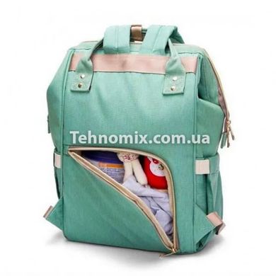 Сумка-рюкзак для мам Mom Bag Зеленая