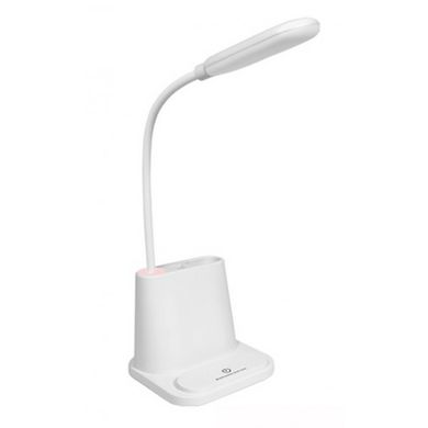 Умная настольная светодиодная лампа 3в1 с PowerBank Белая