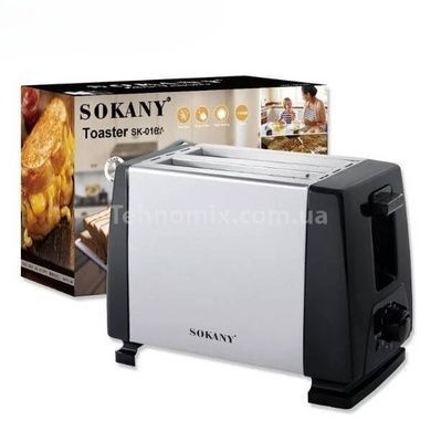 Тостер на 2 ломтика хлеба 700W Sokany HJT-016