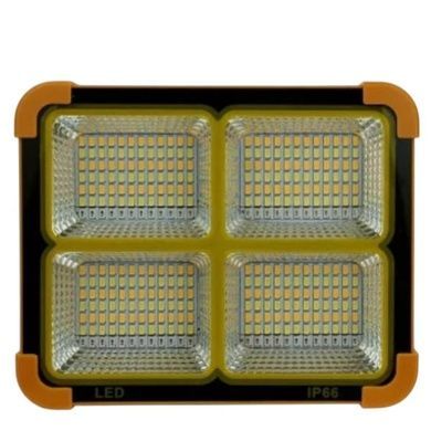 Фонарь-прожектор с солнечной панелью Solar IP65 Оранжевый с черным