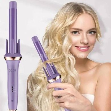 Плойка автоматическая для создания локонов hair curler AND LY-884 Фиолетовая