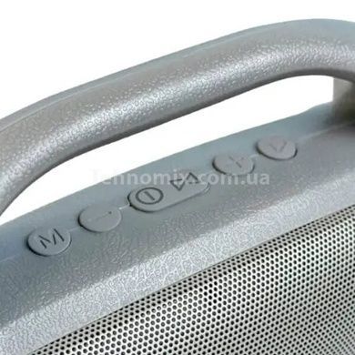 Колонка бездротова портативна Boombox small Сіра