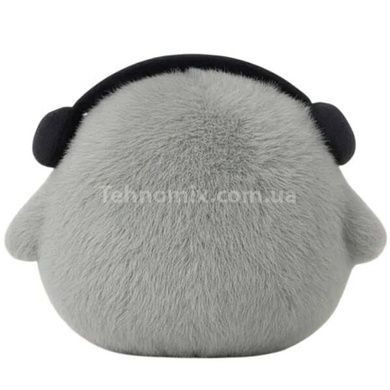 Іграшка м'яка інтерактивна зі штучним інтелектом Smart AI Plush Bobo Сіра