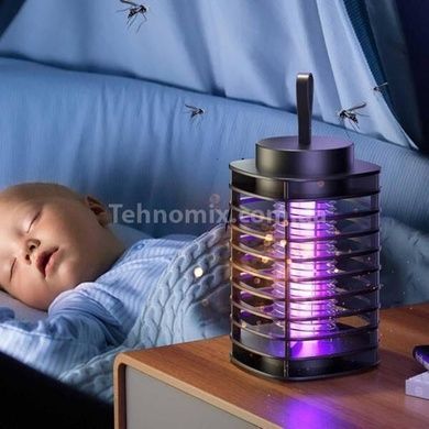 Электрическая лампа для насекомых с USB Y15 Черная