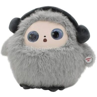 Іграшка м'яка інтерактивна зі штучним інтелектом Smart AI Plush Bobo Сіра