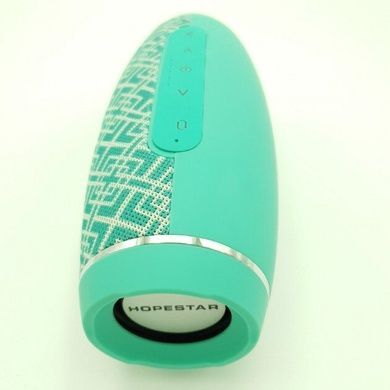 Портативна Bluetooth колонка Hopestar H27 з вологозахистом Бірюза