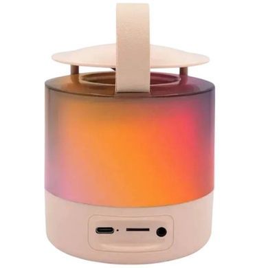 Колонка портативна з 2 караоке мікрофонами Bluetooth LED К19