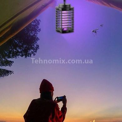 Электрическая лампа для насекомых с USB Y15 Черная