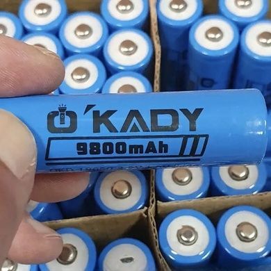 Аккумулятор Li-ion 18650 Голубой