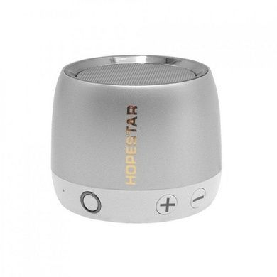 Портативна акустична Bluetooth колонка Hopestar H17 Silver