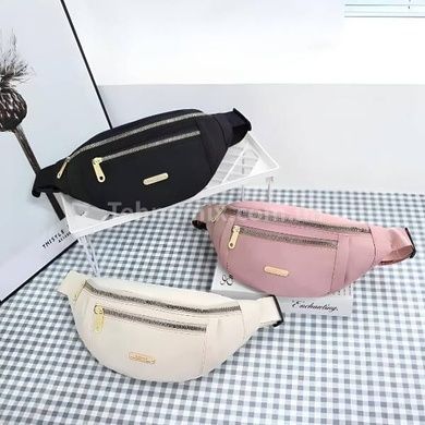 Сумка жіноча бананка Womens backpack XL-1211 Біла