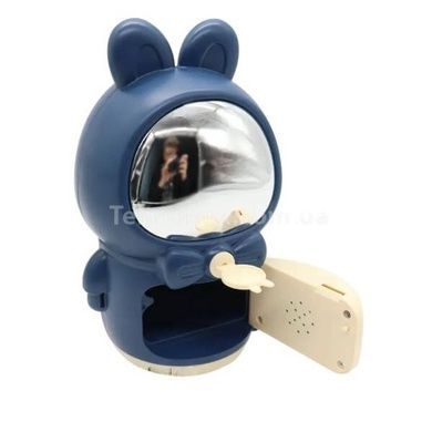 Скарбничка сейф електронна із замком Space Rabbit Piggy Синя