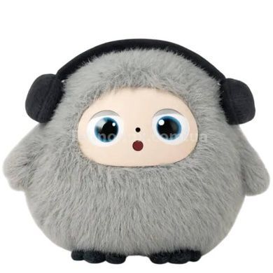 Іграшка м'яка інтерактивна зі штучним інтелектом Smart AI Plush Bobo Сіра