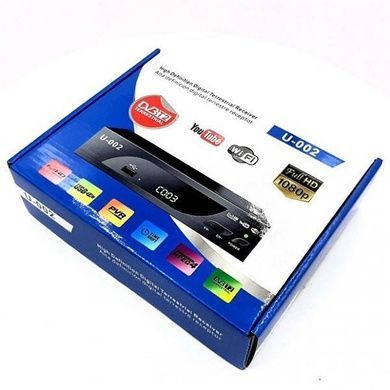 Приставка тюнер Т2 DVB U-002 Full HD
