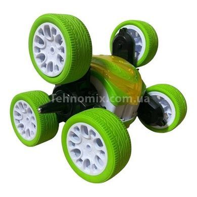 Машинка перевертня на радіокеруванні Stunt Car Exciter Зелена