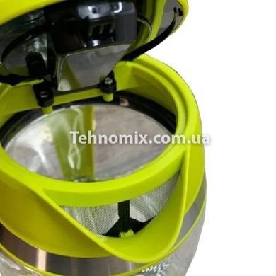 Электрочайник Rainberg RB-707 2200 Вт 2 л LED подсветка Салатовый