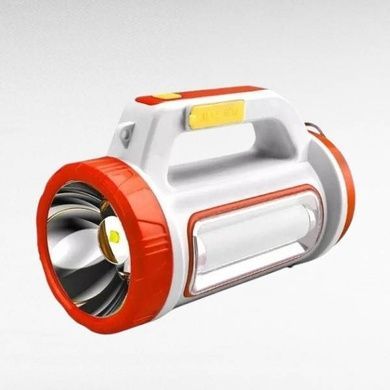 Фонарь ручной кемпинговый аккумуляторный с солнечной панелью TJ-5158 Белый