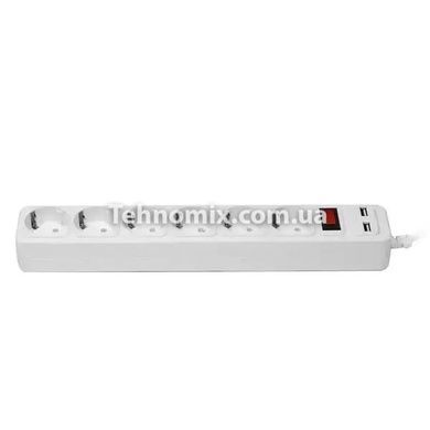 Сетевой фильтр с USB на 6 розеток