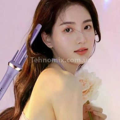 Плойка автоматическая для создания локонов hair curler AND LY-884 Фиолетовая