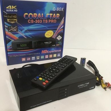 Супутниковий Тюнер з T2 COMBO CS-303 TS PRO 12V/220V