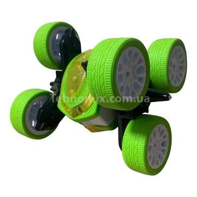 Машинка перевертня на радіокеруванні Stunt Car Exciter Зелена