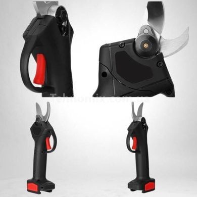 Секатор аккумуляторный в чемодане +2 аккумулятора 24V 5578 Черный