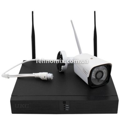 Комплект відеоспостереження 8 камер UKC DVR KIT 6678 WiFi