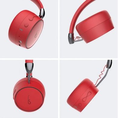 Беспроводные Bluetooth стерео наушники Gorsun GS-E95 Красные